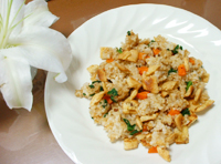 玄米ご飯チャーハン